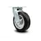 Service Caster 6 Inch Rubber on Aluminum Wheel Swivel Caster with Roller Bearing SCC-30CS620-RAR - alternate 1